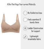 Second skin T-shirt bra